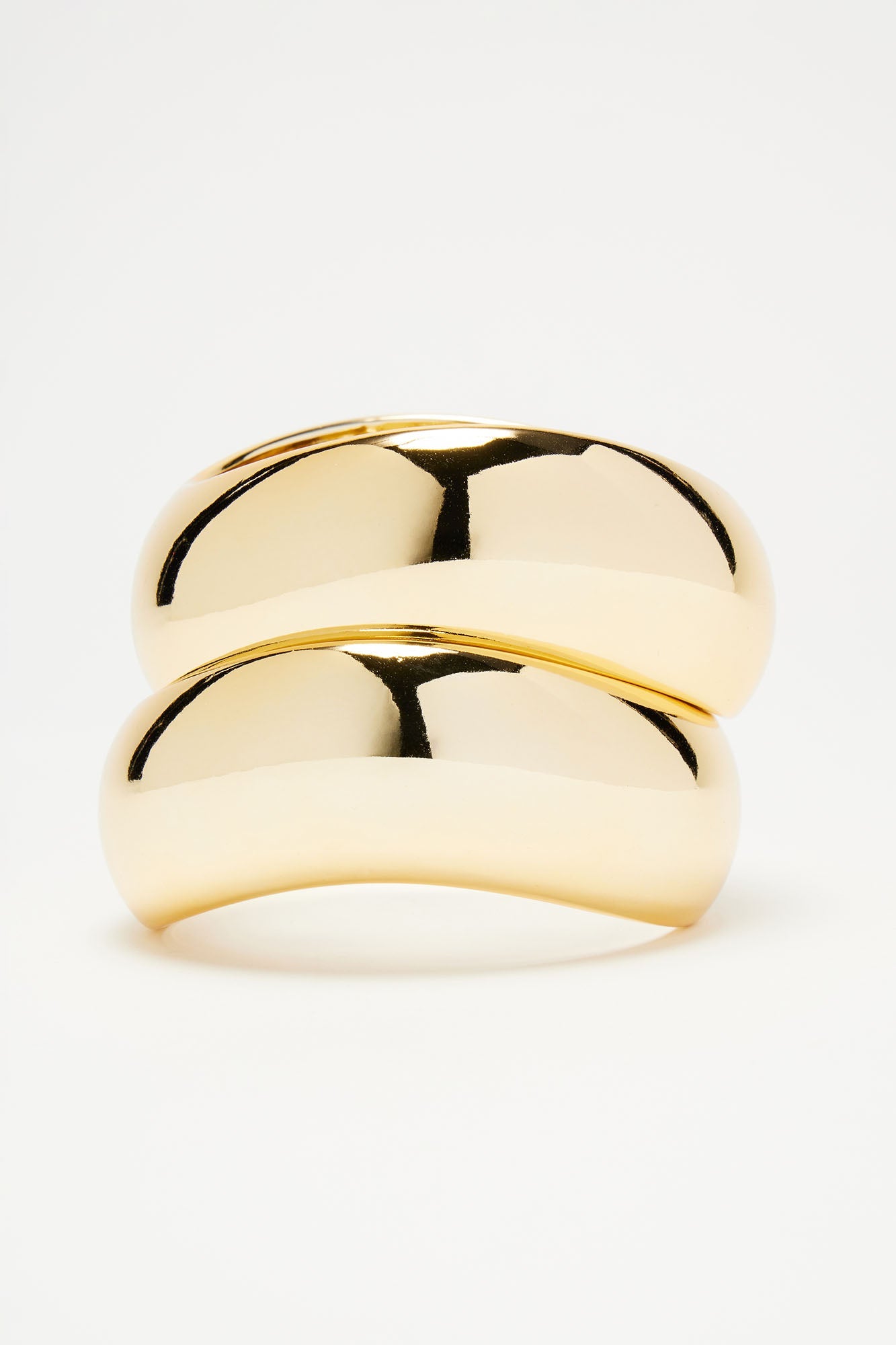 Gold 2 Piece Bracelet Set