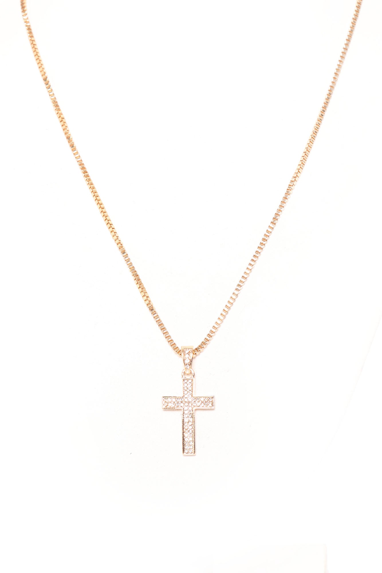 Gold Cross Necklace